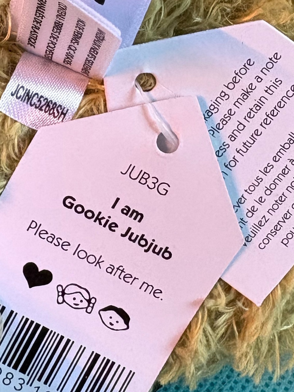 Jellycat Gookie Jubjub BNWT - Picture 5 of 5